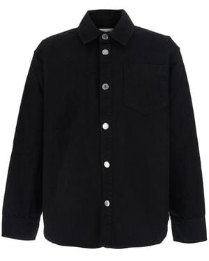 Ami Paris Denim Jackets - Blu