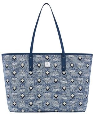 MCM Tote Bags - Blu