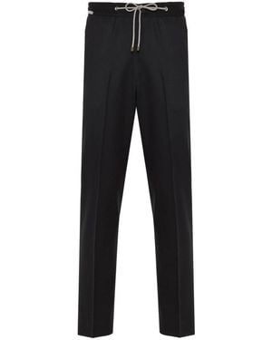 Corneliani Slim-Fit Trousers - Black