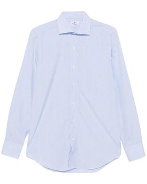 Finamore 1925 Formal Shirts - Blue