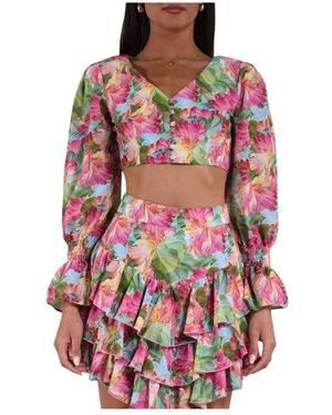 ACTUALEE Blouses - Rosso