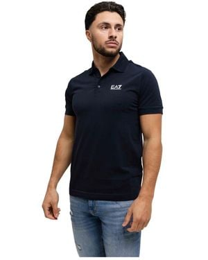 Emporio Armani Polo Shirts - Blue