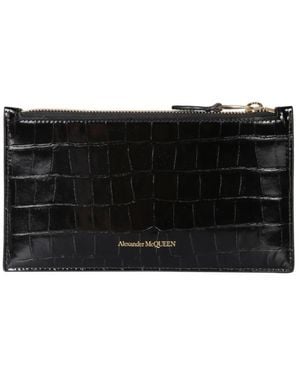 McQueen Wallets & Cardholders - Black