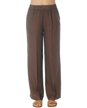 ROSSO35 Wide Trousers - Marrone