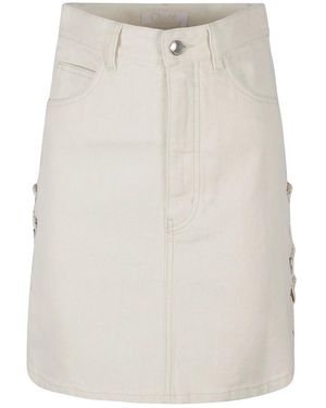 Chloé Denim Skirts - White