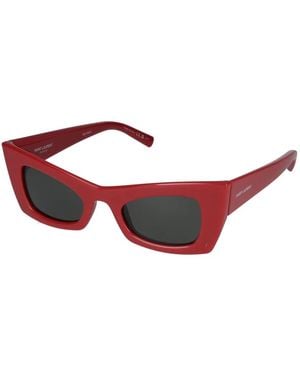 Saint Laurent Sl 702 Women 's Zonnebril - Rood