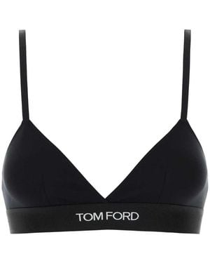 Tom Ford Ondergoed ,Zwart ,Modal Signature Bra