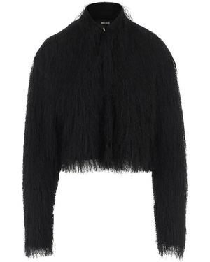 Just Cavalli Long Sleeve Tops - Noir