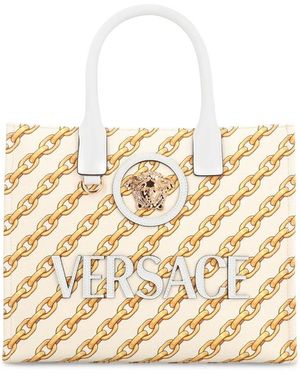 Versace Piccola La Medusa Tote Bag - Mettallic