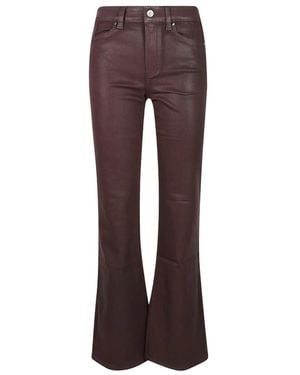 PAIGE Flared Jeans - Marrone