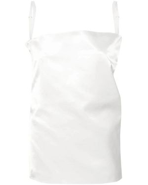 Sportmax Sleeveless Tops - White