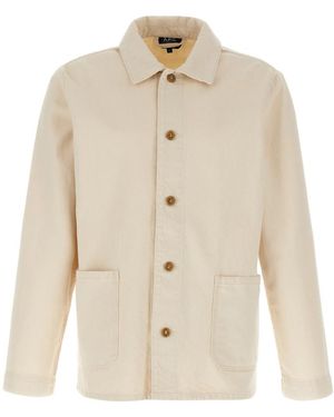 A.P.C. Light Jackets - Blanc