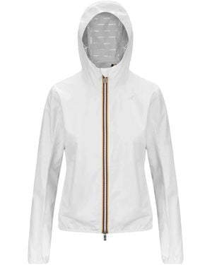 K-Way Rain Jackets - Blanco