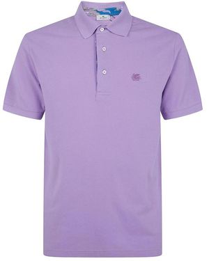 Etro Polo Shirts - Morado