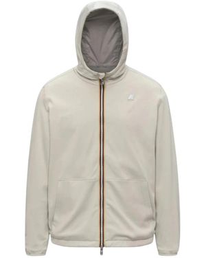 K-Way K8134Tw.C84 Reversible Zip-Through Hoodie - Grijs