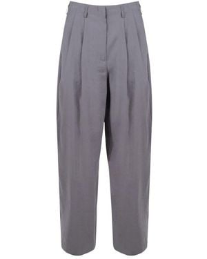 Ottod'Ame Cropped Pants - Gray
