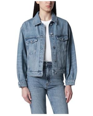 Anine Bing Denim Jackets - Blue