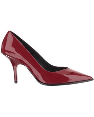 Pinko Damen Pumps Aus Leder - Rot