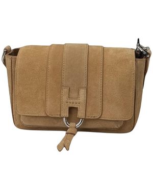 Hogan Tassen ,Bruin ,H01X Flap Bag - Naturel