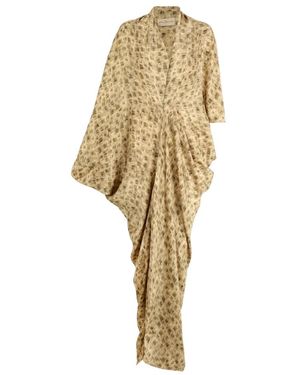 Cortana Oversized Maxikleid - Naturel