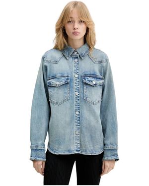 Gestuz Denim Shirts - Azul