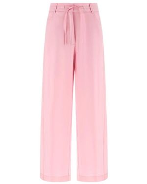 Nude Wide Trousers - Pink