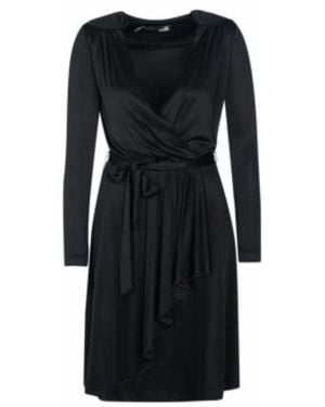 Love Moschino Schwarzes Kleid Für Frauen