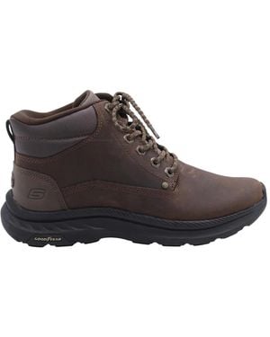Skechers Lace-Up Boots - Marrone