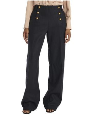 N°21 Wide Trousers - Negro