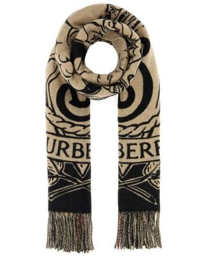 Burberry Winter Scarves - Green