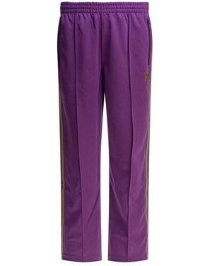 Needles Straight Trousers - Purple