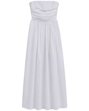 Imperial Midi Dresses - Blanco