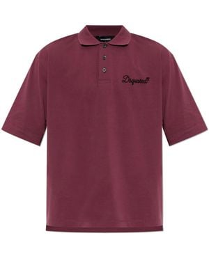 DSquared² Polo Shirts - Morado