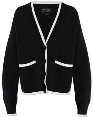Kate Spade Truien & Vesten ,Zwart ,Wol Wollen Vest