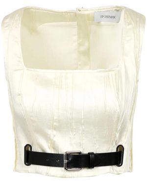 Sportmax Spxzigrino Top - Wit