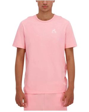 Le Coq Sportif T-Shirts - Rosa
