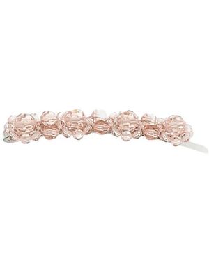 Simone Rocha Haarspange Mit Perlendetail - Pink