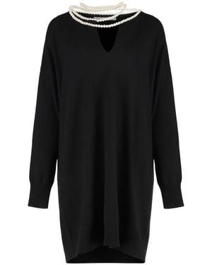 Zimmermann Elegantes Wollstrickkleid - Schwarz