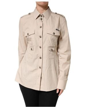 Dolce & Gabbana Shirts - Natural