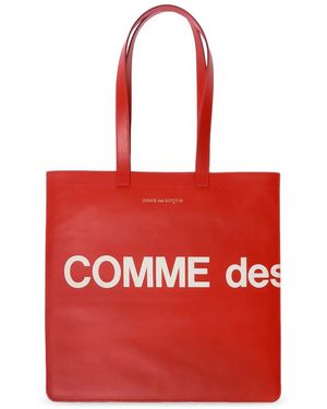 Comme des Garçons Tote Bags - Red