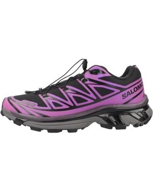 Salomon Iridescent Low Xt 6 Sneakers - Lila
