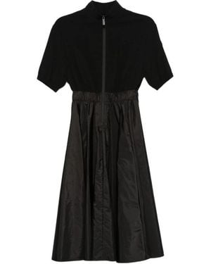 Moncler Midi Dresses - Black
