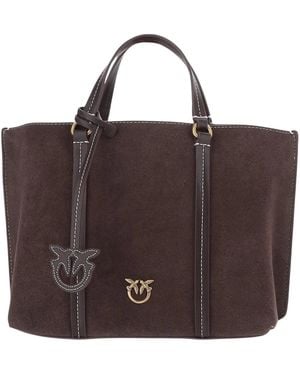 Pinko Tote Bags - Marrón