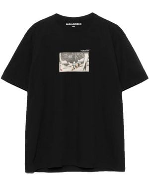 Maharishi T-Shirts - Black