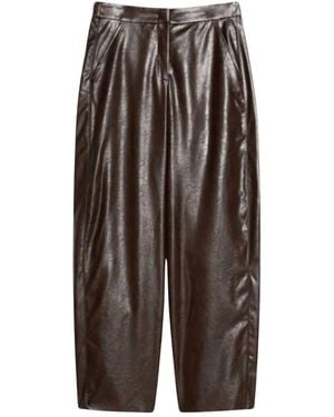Pennyblack Leather Trousers - Marrón