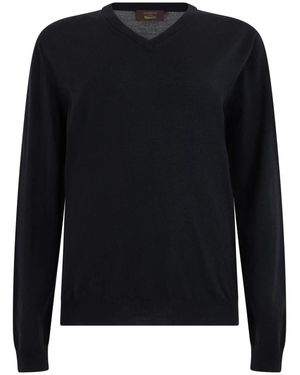 Slowear V-Neck Knitwear - Noir
