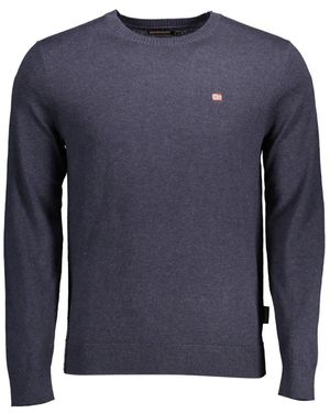 Napapijri Round-Neck Knitwear - Blue