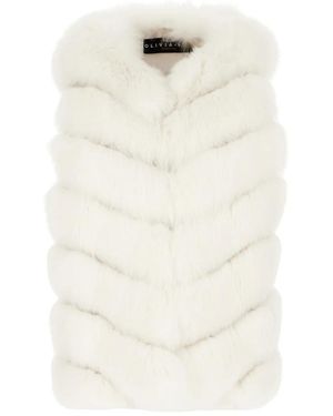 OLIVIA V. Vests - Blanco