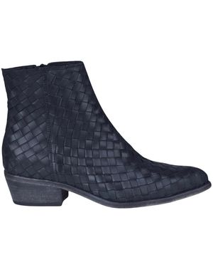 CURIOSITÉ Schoenen ,Zwart ,Leer Tronchetti Maverik - Blauw