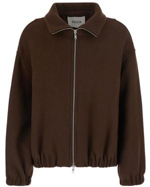 Jucca Bomber Jackets - Marrone